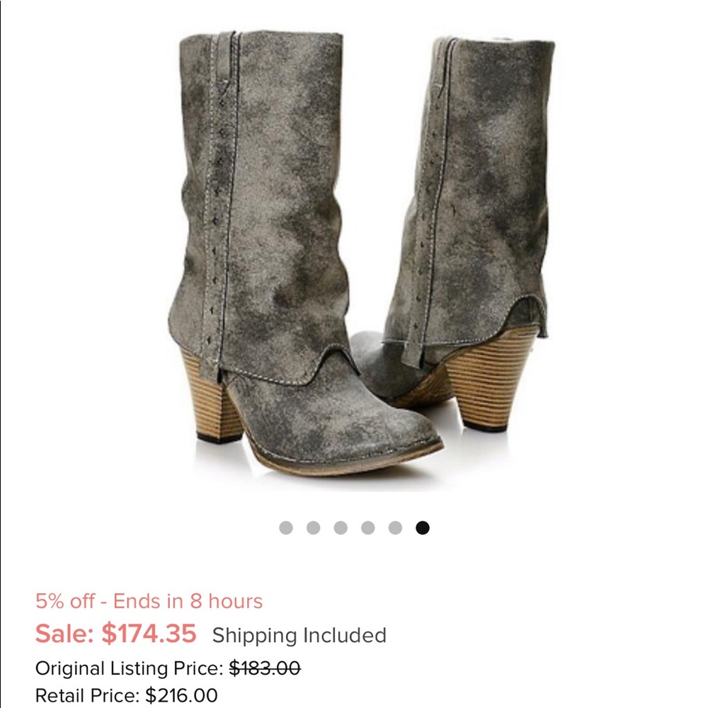 Brown/Grey Boots